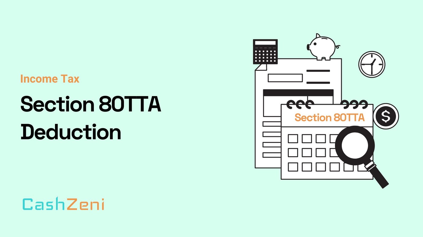 Section 80TTA Deduction on Interest AY 202324